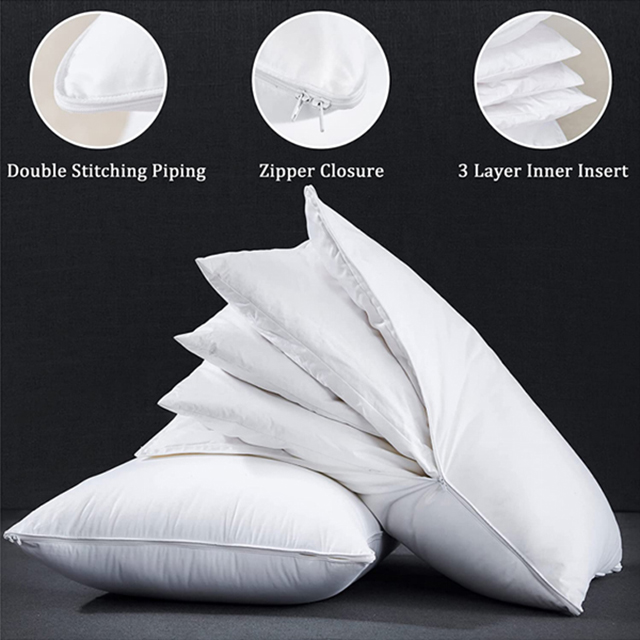 ADJUSTABLE 3 LAYER PILLOW GOOSE FEATHER PILLOW