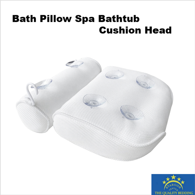 BATH PILLOW SPA BATHTUB CUSHION HEAD 