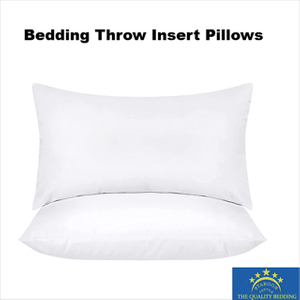 BEDDING THROW INSERT PILLOWS